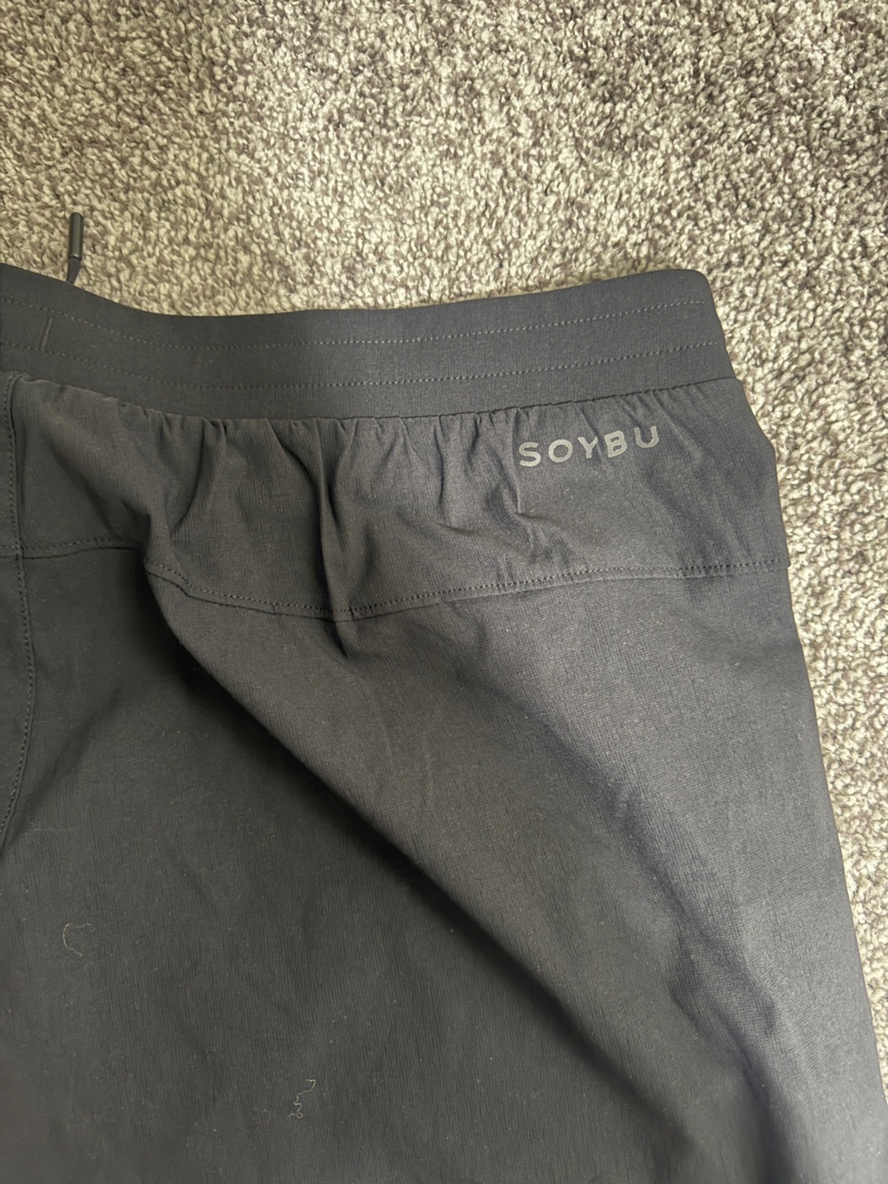 Soybu Men's Black Jogger Sweatpants - Picture 4 of 6